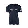 WARRIOR APPAREL TEE - NAVY