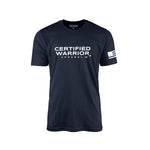 WARRIOR APPAREL TEE - NAVY