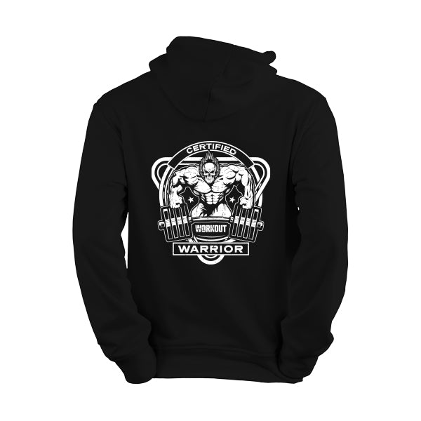 WORKOUT WARRIOR ZIP HOODIE