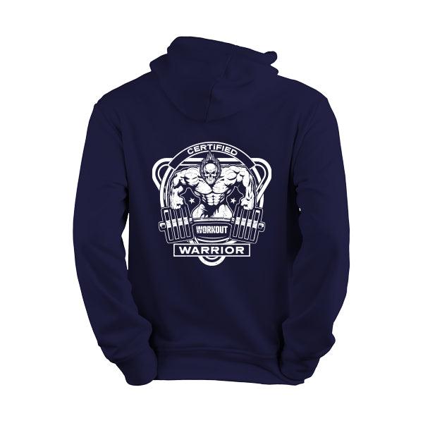 WORKOUT WARRIOR ZIP HOODIE