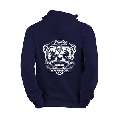 WORKOUT WARRIOR ZIP HOODIE