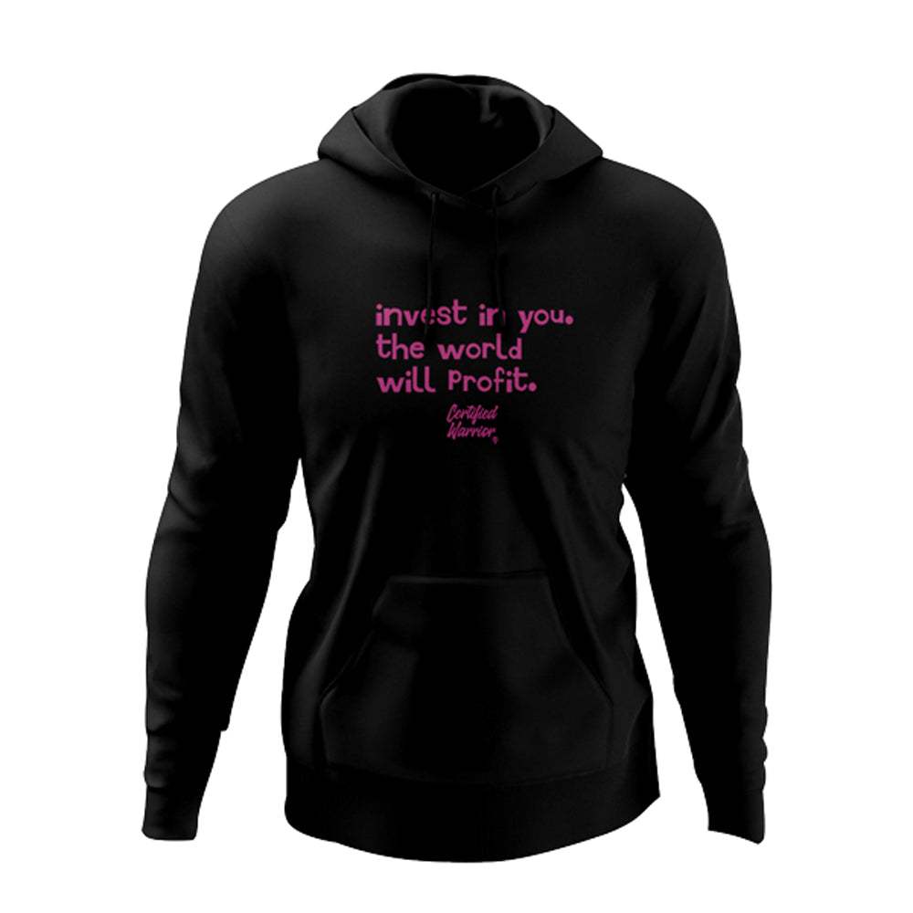INVEST IN YOU UNISEX HOODIE