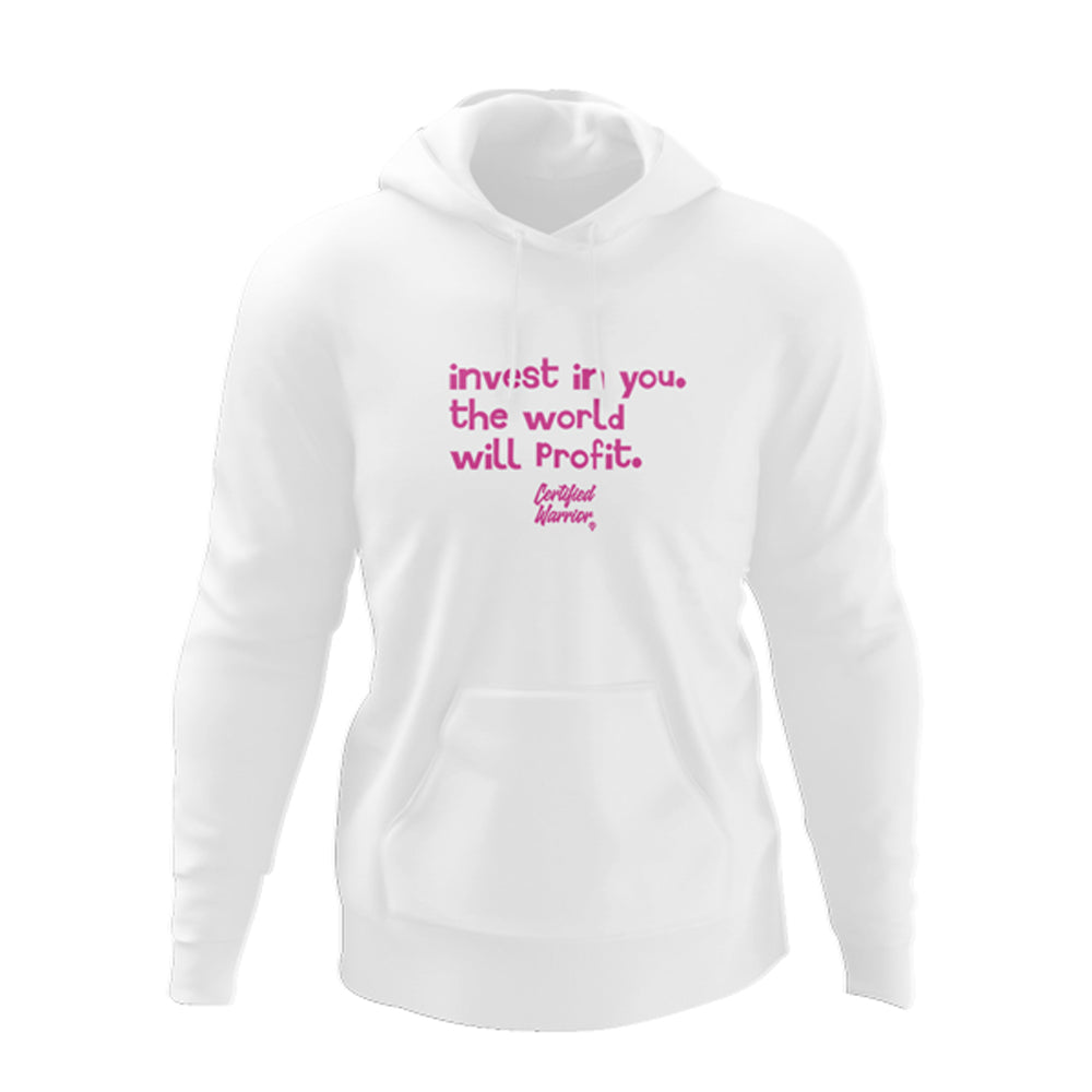 INVEST IN YOU UNISEX HOODIE