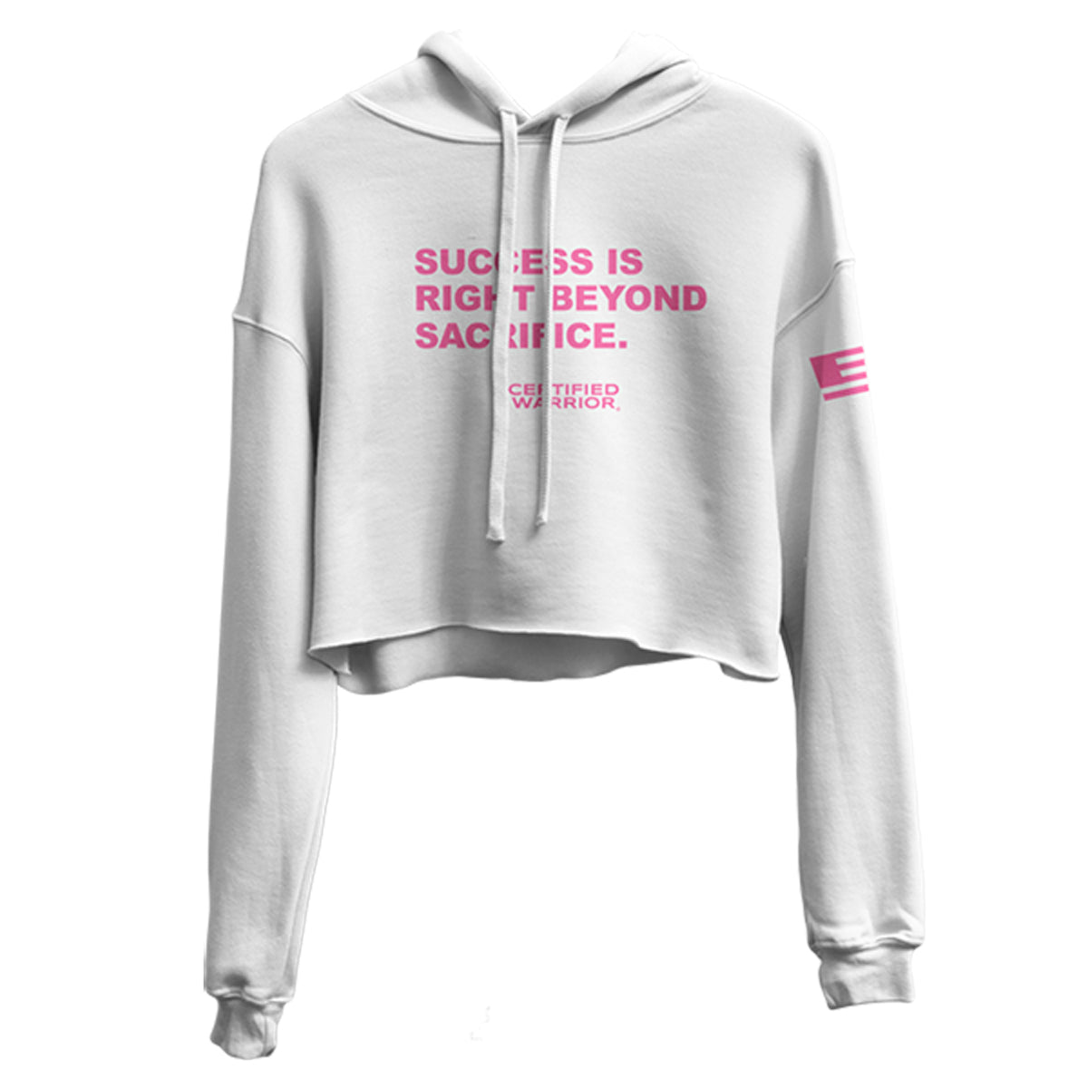 SUCCESS CROP HOODIE