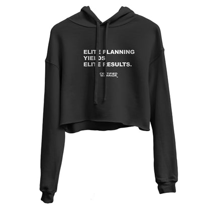 ELITE RESULTS CROP HOODIE