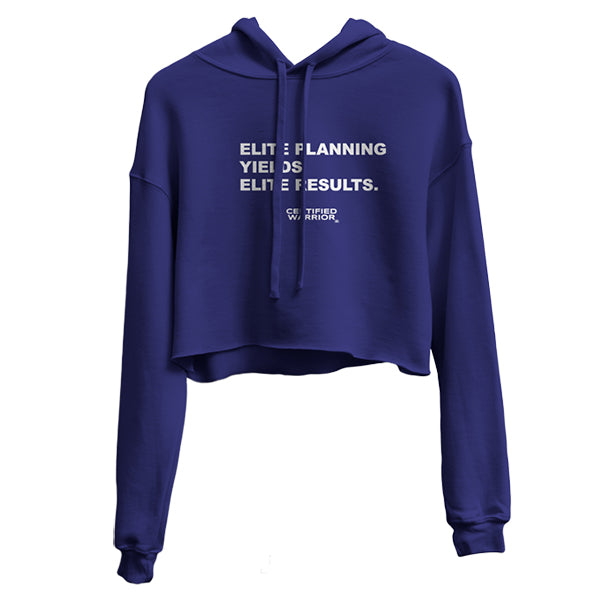 ELITE RESULTS CROP HOODIE