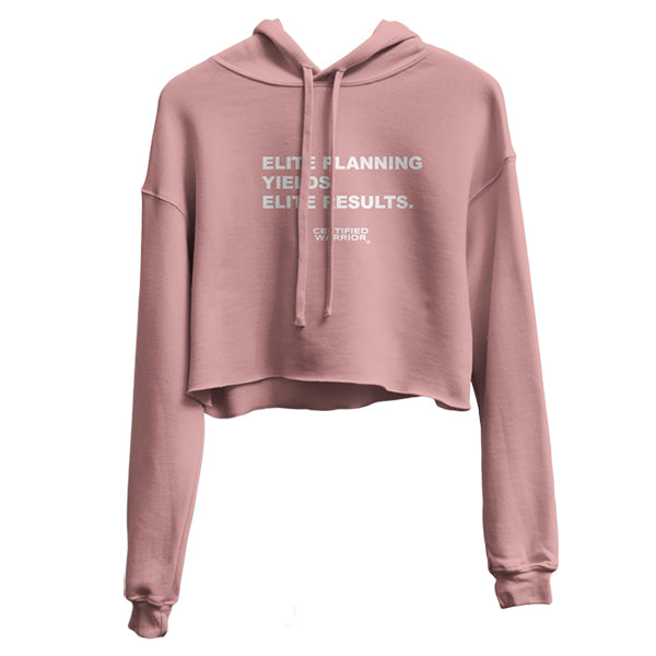 ELITE RESULTS CROP HOODIE