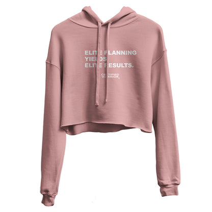 ELITE RESULTS CROP HOODIE