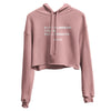 ELITE RESULTS CROP HOODIE