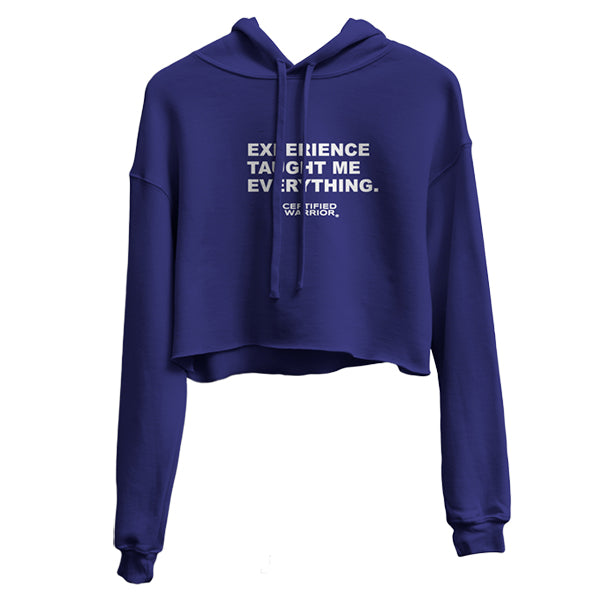 EXPERIENCE CROP HOODIE