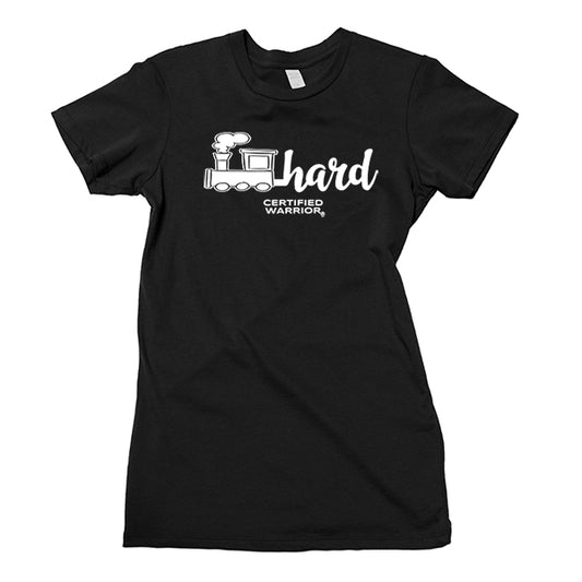 LOCOMOTIVE TRAIN HARD TEE - BLACK