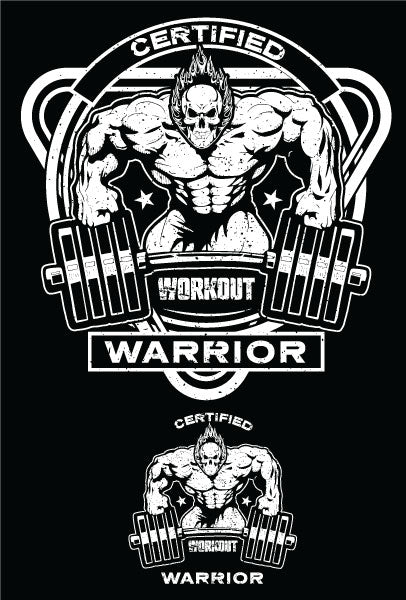 WORKOUT WARRIOR ZIP HOODIE